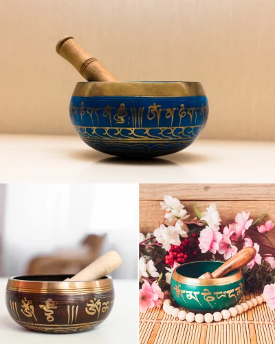 Brass Tibetan Singing Bowl