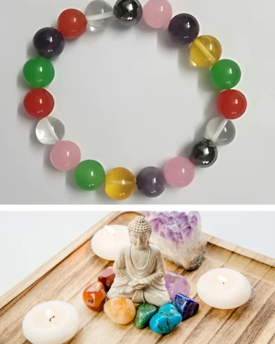 7 chakra crystal bracelet